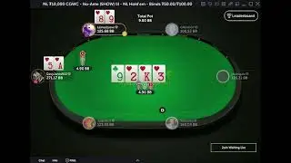 High Stakes Cash Game World Championship Big Pots Cards Up