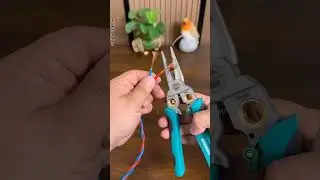 8-in-1 Multi-Functional Wire Stripper Plier Cutting Cable With Electrical Measuring NCV Detector