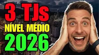 TOP 3 CONCURSOS NÍVEL MÉDIO EM 2026 | +R$7000 INICIAIS
