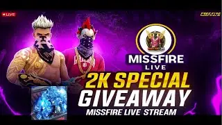 [🔴] Miss Fire Is Live Free Fire Custom Room Giveaway Redeem Code Giveaway #freefire #livestreaming