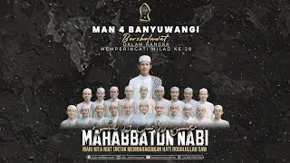 MAN 4 BANYUWANGI BERSHOLAWAT BERSAMA MAJLIS MAHABBATUN NABI