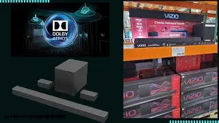 Vizio 5.1 Home Theater SoundBar DOLBY ATMOS &bull;M51A-H6&bull;