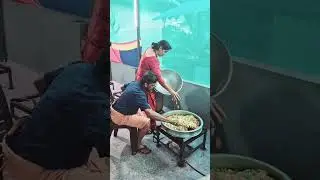 100 പേർക്കുള്ള വെജിറ്റബിൾ കുറുമ യും ചപ്പാത്തി യും 🥰@Rajismenon 