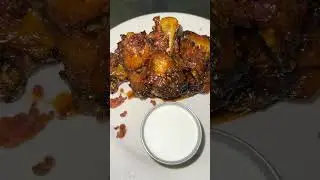 Bacon Maple Bourbon Chicken Wings. Best Chicken Wings in Orange County & Long Beach #bestwings #asmr