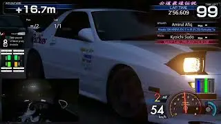 FC3S vs EVOIII - Akagi Downhill
