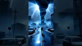 Elemental Tornado Survival 🌪️ Fire Ice Lightning Sand Mega Storm AI Animation