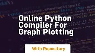 online python compiler for graph plotting