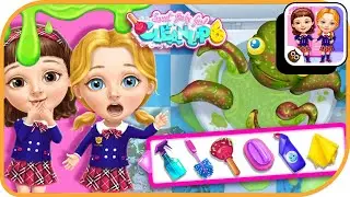 Sweet Baby Girl Cleanup 6 #7 - School Cleaning Game | TutoTOONS | Educational | HayDay