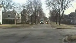 Textbook Driving: Sirens and lights, pull to the right for Prospect Heights Ambulance 9