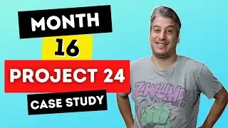 Project 24 Case Study - Month 16 Update | Full Google Analytics & Search Console Stats + Income