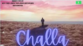 Challa song lyrical video|beautiful drone view background|SRK|Katrina kaif|jab tak hai jaan|MML|KB