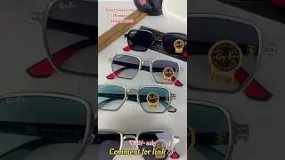 Rayban sunglasses for unisex 👌😇❤️🔥