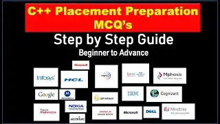 Part - 49 C++ MCQ's for placement preparation|| Beginner to Advance|| For top Tech Giants