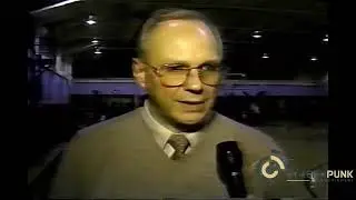 Local news feature on USA #9 ranked CBA Colts basketball team of Lincroft, NJ - February 2000
