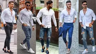White Shirt Outfit Ideas For Men | White Shirt | Formal Outfit Ideas For Men | Best Men's Fashion