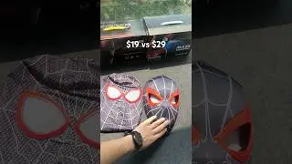 Miles mask chin control moving eyes #spiderman #milesmorales #spidermanmask #marvelcollectibles
