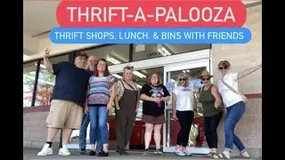 THRIFT-A-PALOOZA! Thrifting ALL DAY with Friends at Arc Thrift Store & The Goodwill Bins in Denver!