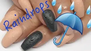 Raindrop Nails - How to | UnderTheLilyShadow