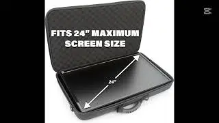 CASEMATIX Portable Monitor Case Review | Best Hard Shell Protection for Gaming Monitors & Laptops!