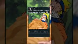 💀Naruto summons Gamabunta to break free from the sand burial jutsu || #naruto #gaara #anime