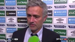 Everton 3-1 Chelsea - Jose Mourinho Post Match Interview