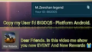 [WR] New Special delivery Event is Running now | Watch New EVENT Prizes 😎 | War Robots 👍