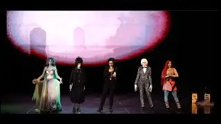 TIM BURTON'S MONSTERS - SALLY, JACK SKELLINGTON, EMILY, LYDIA DEETZ cosplay stage perfomance