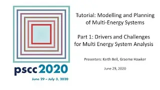 Tutorial Part 1: Drivers and Challenges for Multi Energy System Analysis
