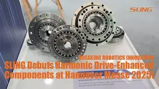 BREAKING ROBOTICS INNOVATION: SLING Debuts Harmonic Drive-Enhanced Components at Hannover Messe 2025