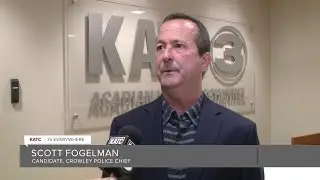 Crowley Police Chief Candidate: Scott Fogleman