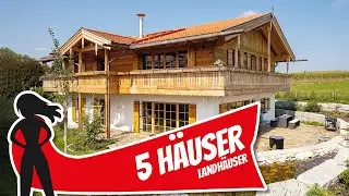 TOP 5: LANDH&Auml;USER - Idylle im Gr&uuml;nen und Platz f&uuml;r Alles | Hausbau Helden