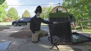 DIY Mobile Sauna Wood Storage Build | Step-by-Step Trailer Upgrade