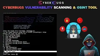 Vulnerability Scanner Tool | CBS Vulnerability Scanner | VAPT | Information Gathering Tool | OSINT