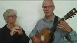 Den Danske Degen Duo: Pia Dahl & Kristian Buhl-Mortensen. Contredance.