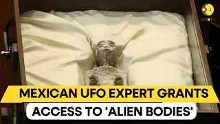 UFO expert grants access to 'alien bodies' at center of international controversy | WION Originals