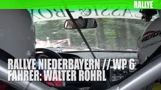Fahrt exklusiv mit Walter R&ouml;hrl die WP6 der Rallye Niederbayern im Heigo-Porsche 911
