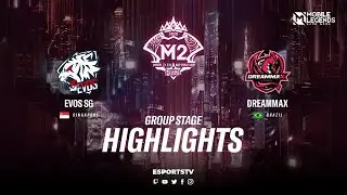 EVOS SG vs Dreammax Highlights M2 World Championship 2020 | Dreammax vs EVOS ESPORTSTV