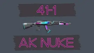 Krunker 41-1 Assault Rifle Gameplay (NUKE)