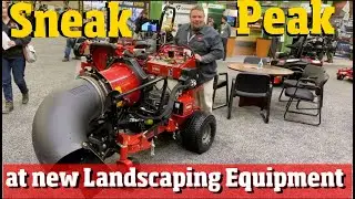 First Looks at New Landscaping and Lawn care tools and equipment 4 k video