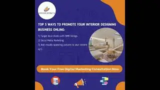 Top 5 ways to promote your interior design business online-MAXIMA GROWTH&trade;
