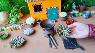 Miniature Dry Fish Recipe | Dry Fish Recipe | Tiny Food | Mini Food Cooking | Tiny Miny Kitchen
