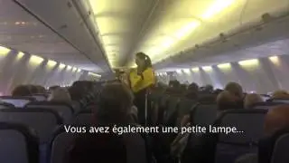 Consignes de securit&eacute; sur Kulula Airways