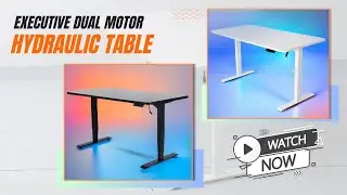 Workspace Executive Dual Motor Hydraulic Standing Desk By Workspace Office Furniture