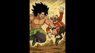 Mugen Mods: DBS Broly Vs Dr.eggman (Normally)