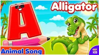 ClevKid | 🦁 ABC Animal Song! 🎶 Sing the Alphabet for Kids, Toddlers & Preschool