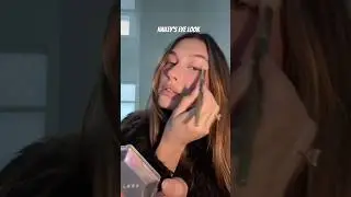 Hailey Bieber&rsquo;s eye look - nye makeup #shorts
