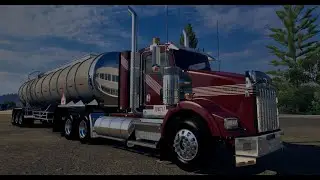 🚂HERMOSA KENWORTH T800 CON TANQUE ACERADO UNA RUTA LLENA DE PAISAJES EXPLENDIDOS💥