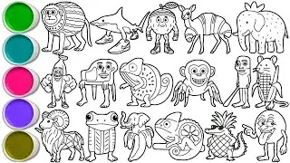 How draw absurd and funny characters from the world of Italian Brainrot.