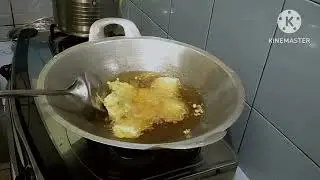 Masak Sayur bening ,goreng lauk ayam ,tempe mendoan ,ikan asin