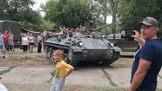 Gajary. Hranica 2025. Saurer 4K 4FA. Historick&aacute; vojensk&aacute; technika. 8.